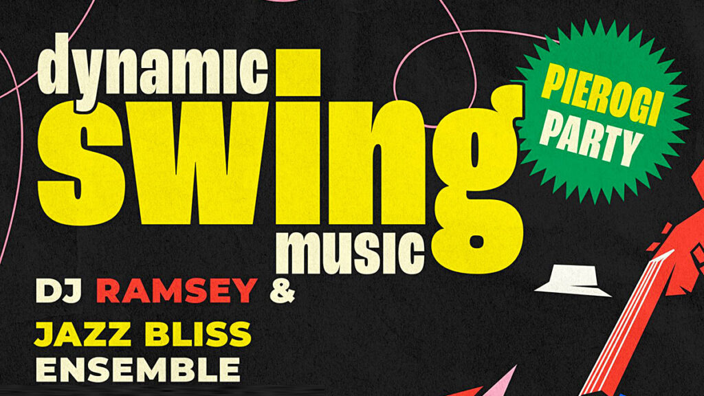 Koncert dynamicznej muzyki swingowej i pierogi party na greenpoinie kat