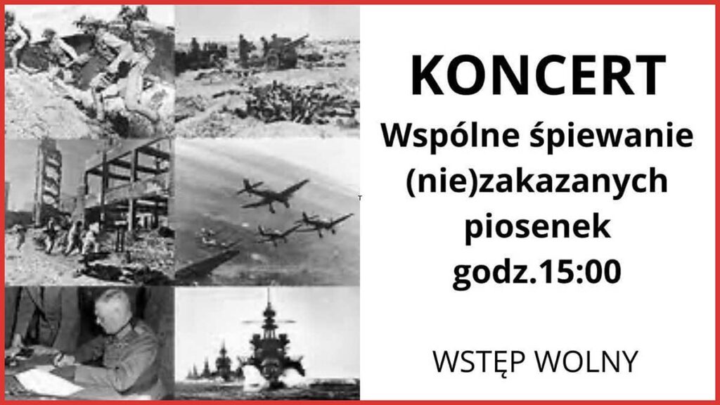 Koncert wspolne spiewanie niezakazanych piosenek w lodi nj kat