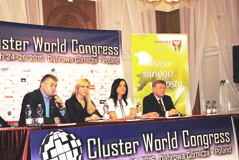 Konferencja prasowa przed i swiatowym kongresem klastrow cluster world congress kat 54
