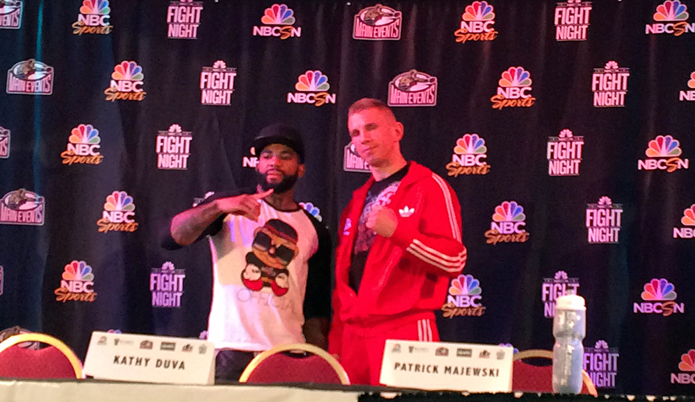 Konferencja prasowa przed walka przemyslaw the machine majewski vs curtis stevens kat 48