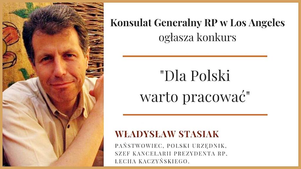 Konkurs dla polski warto pracowac konsulatu generalnego rp w los angeles ca kat