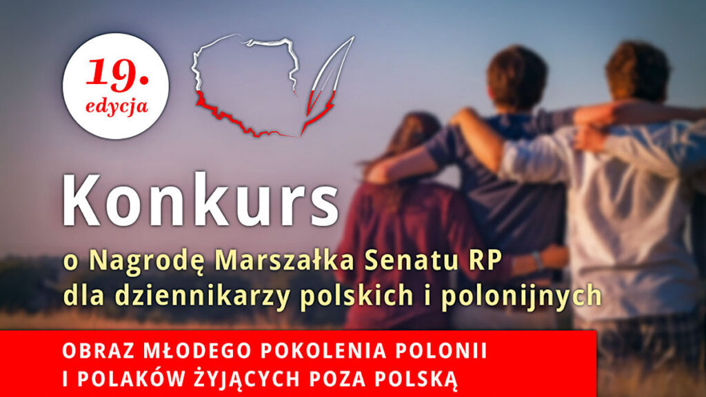 Konkurs o nagrode marszalka senatu dla dziennikarzy termin przyslania prac 22 listopada kat