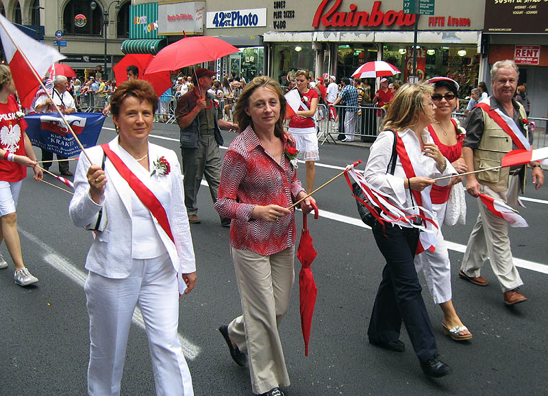 Krakus i centrum w 70 paradzie pulaskiego 10 07 2007 kat 15