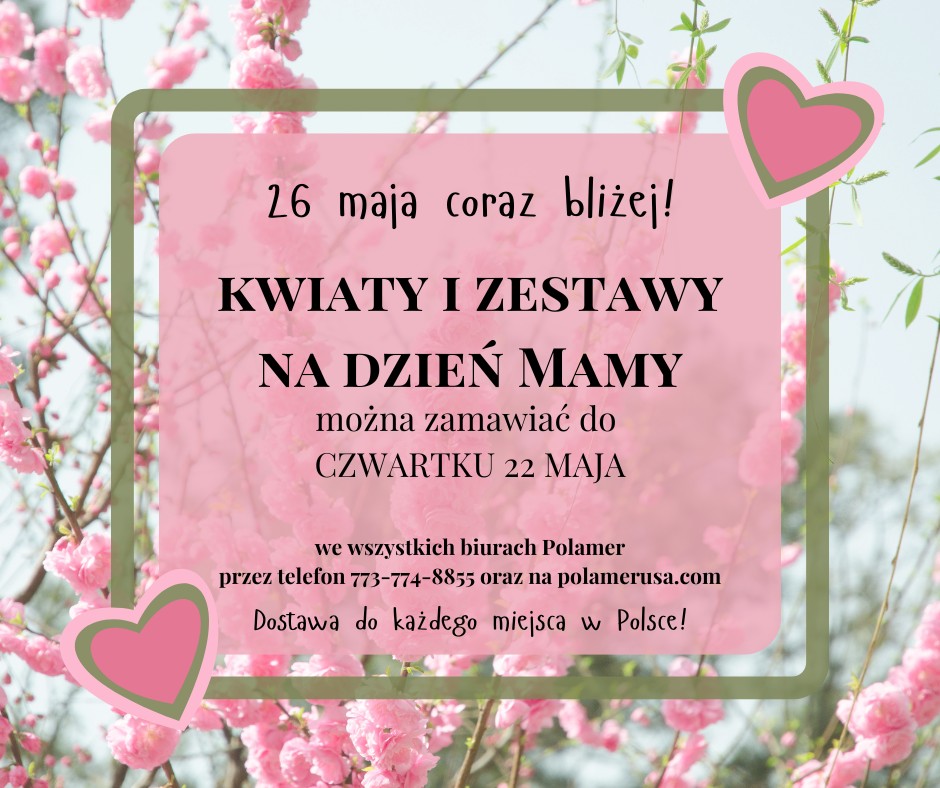 Kwiaty i zestawy na dzien mamy w polsce z polamer kat