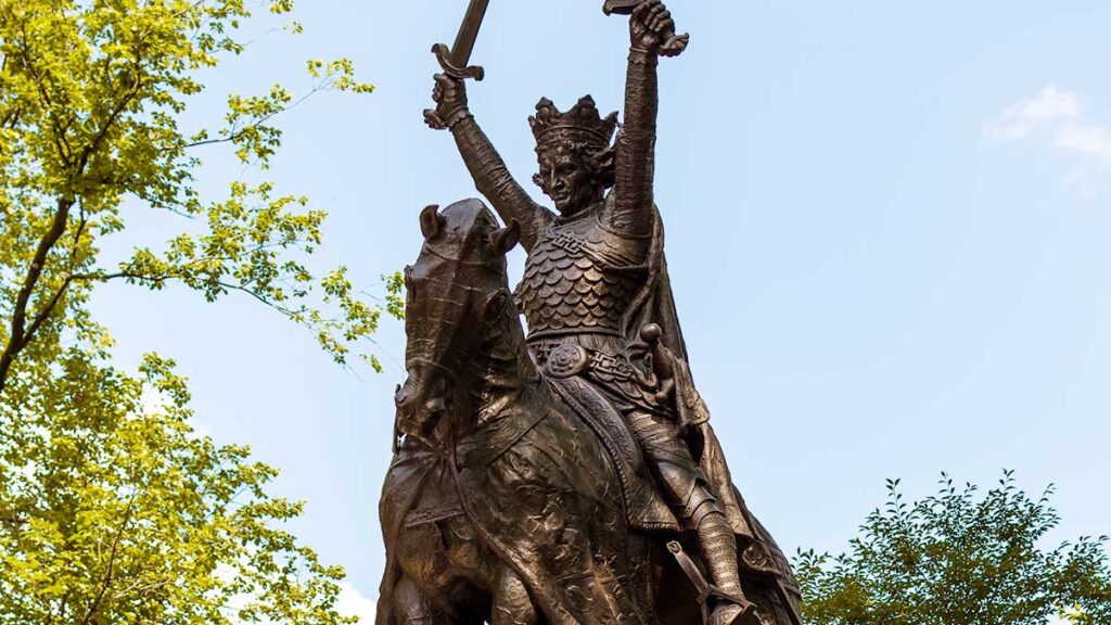 Lekcja polskiej historii w central park w nowym jorku kat