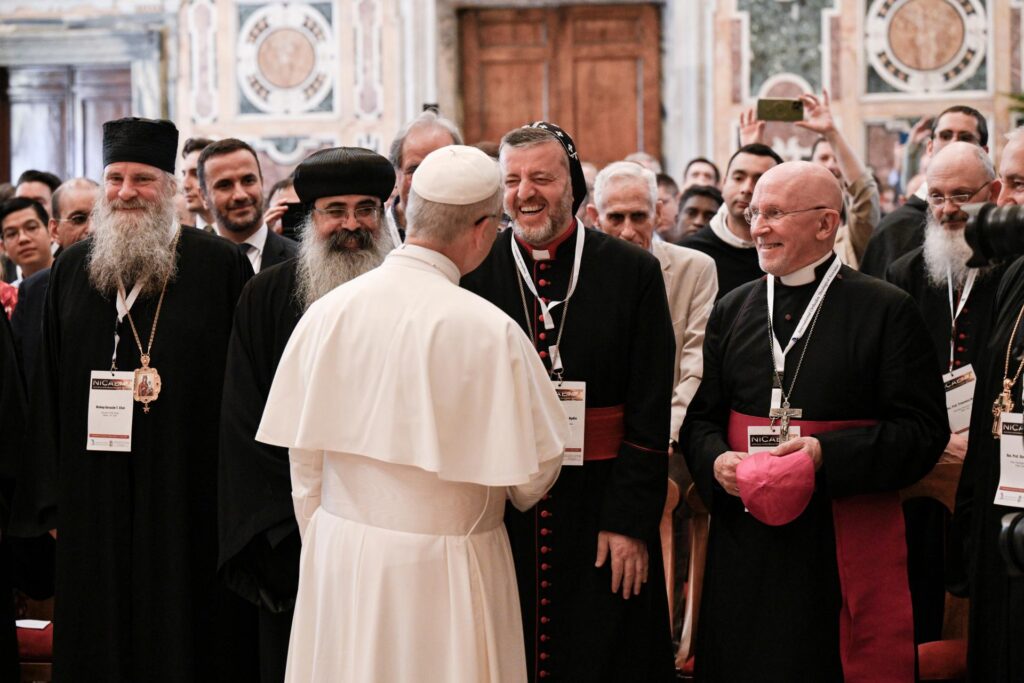 2025.06.07 Partecipanti al Simposio Ecumenico dedicato al 1700° Anniversario del Consiglio di Nicea