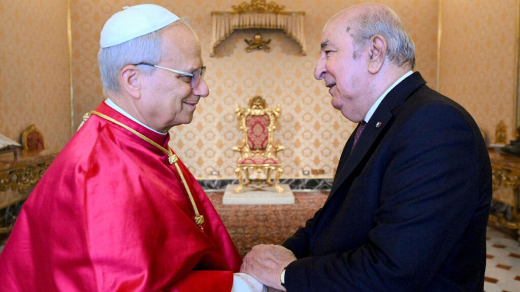 Leon xiv spotkal sie z prezydentem algierii watykan podkresla znaczenie dialogu i pokoju kat