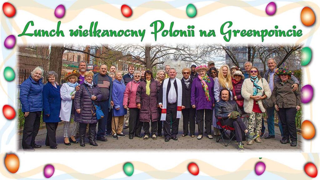 Lunch wielkanocny pod pomnikiem ksiedza jerzego popieluszki kat