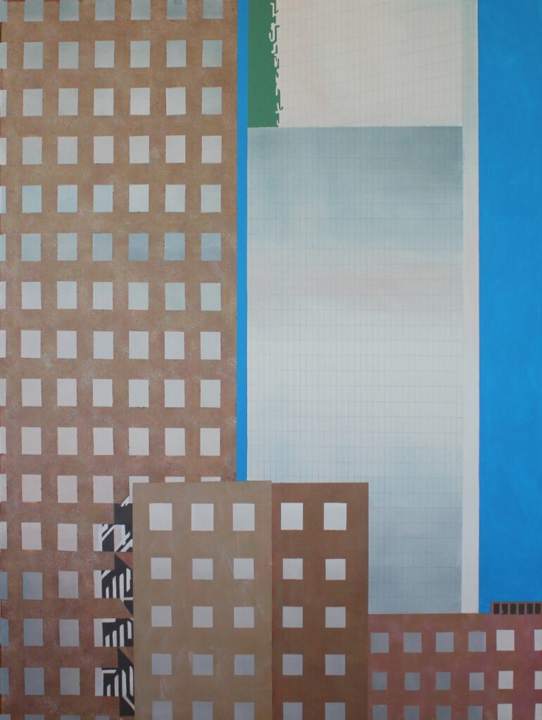 Malarstwo ilony wojciechowskiej wystawa w starbucks na greenpoincie kat 55