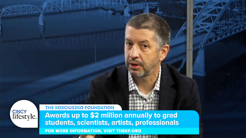 Marek skulimowski o 100 leciu fundacji kosciuszkowskiej w telewizji wcpo tv kat