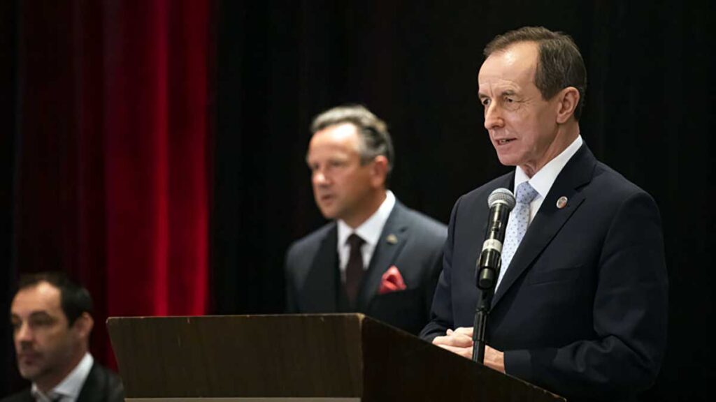 Marszalek senatu rp prof tomasz grodzki na kongresie 60 milionow w miami kat