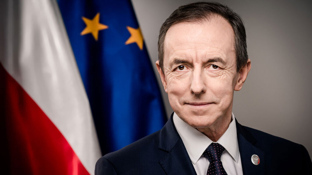 Marszalek senatu rp prof tomasz grodzki spotka sie a szwajcarska polonia kat