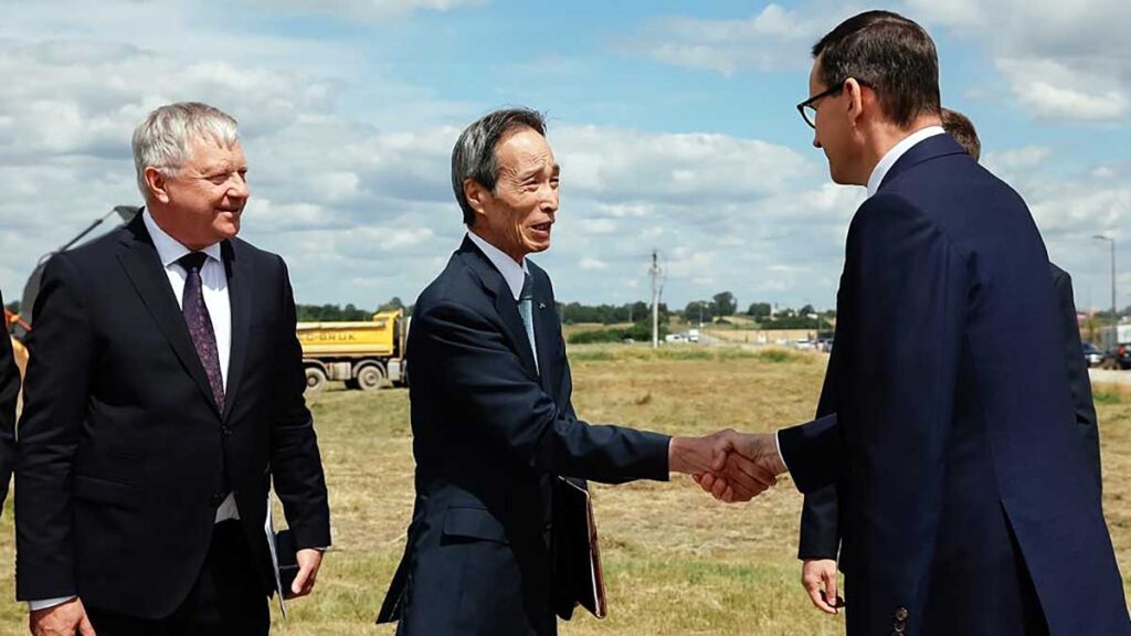 Miedzynarodowy japonski koncern daikin otwiera zaklad produkcyjny pod lodzia kat