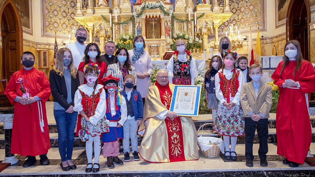 Msza sw jubileuszowa ks jana urbaniaka w nowym jorku kat