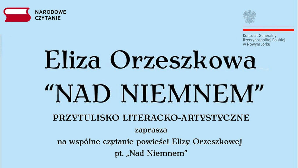 Narodowe czytanie w swap na manhattanie eliza orzeszkowa nad niemnem kat