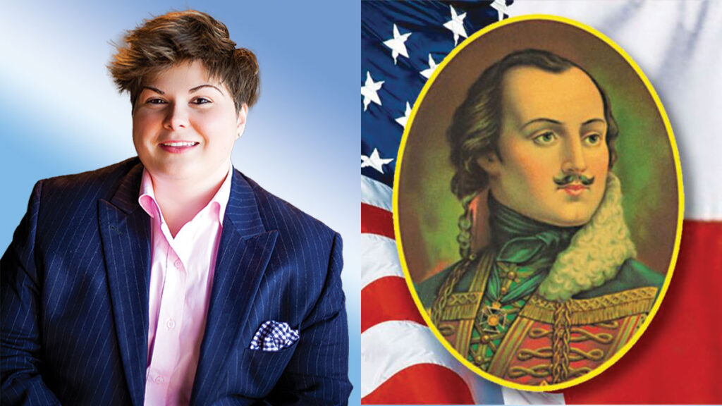 Natalia zimnoch zostala wybrana jako marszalek copiague long island 2025 na parade pulaskiego kat