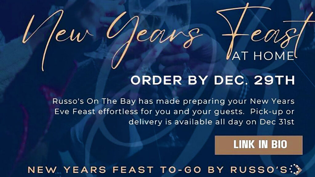 New year menu let russos on the bay kick off 2024 for you in a way that youll never forget kat