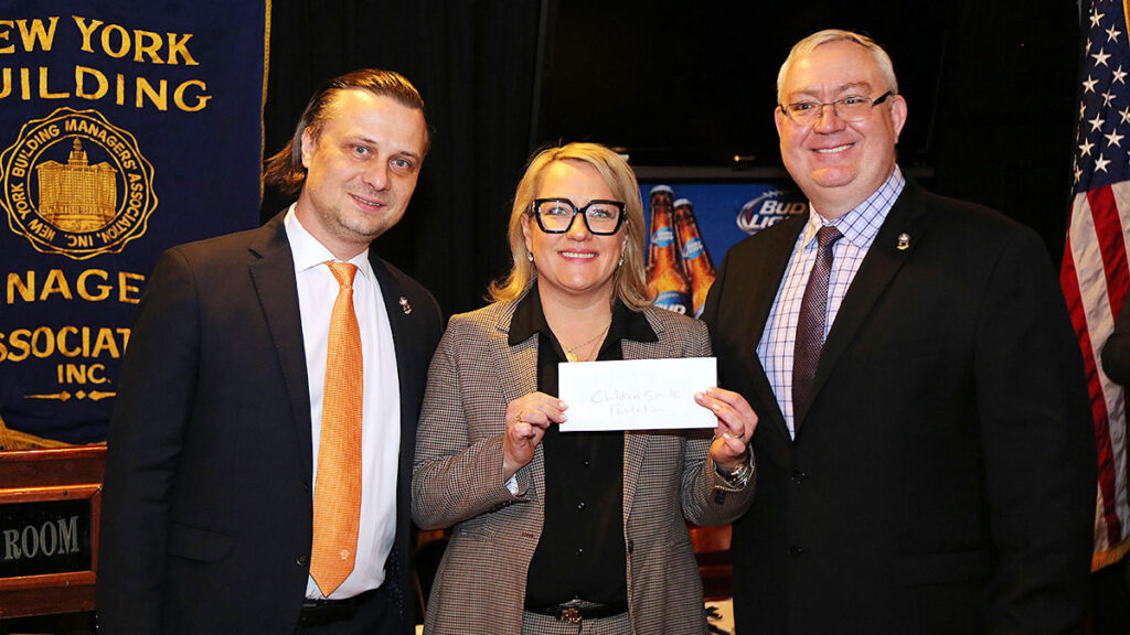 New york building managers association raises 15000 for childrens smile foundation in holiday fundraiser kat