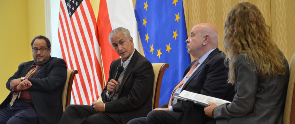 Nominowany do oskara david strathairn w rezydencji ambasadora piotra wilczka kat