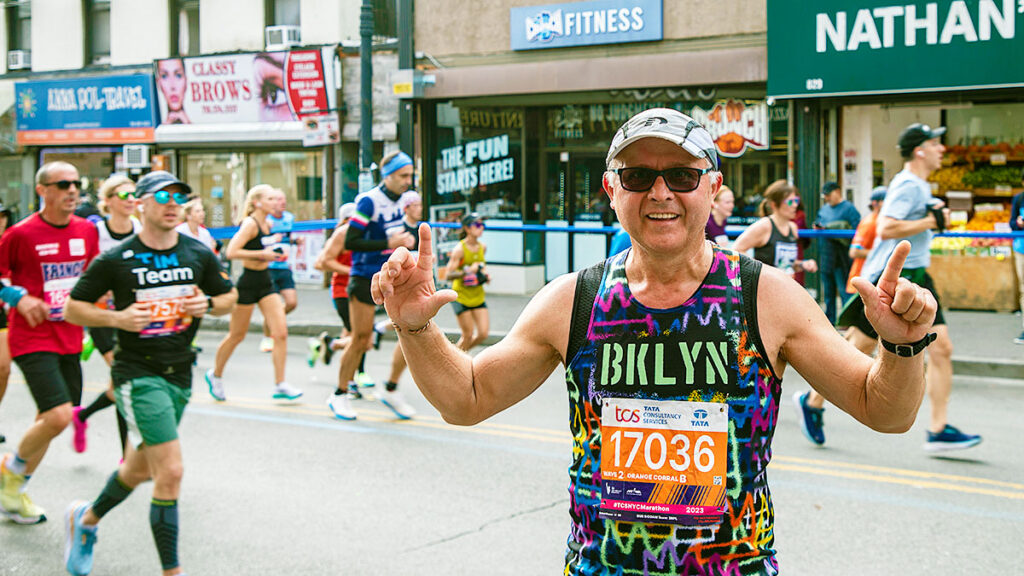 Nowojorski maraton 2023 na greenpoincie kat
