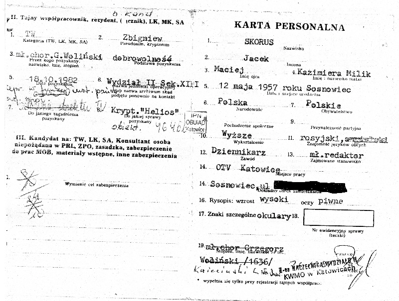 Odwolywanie skorusa kat 25