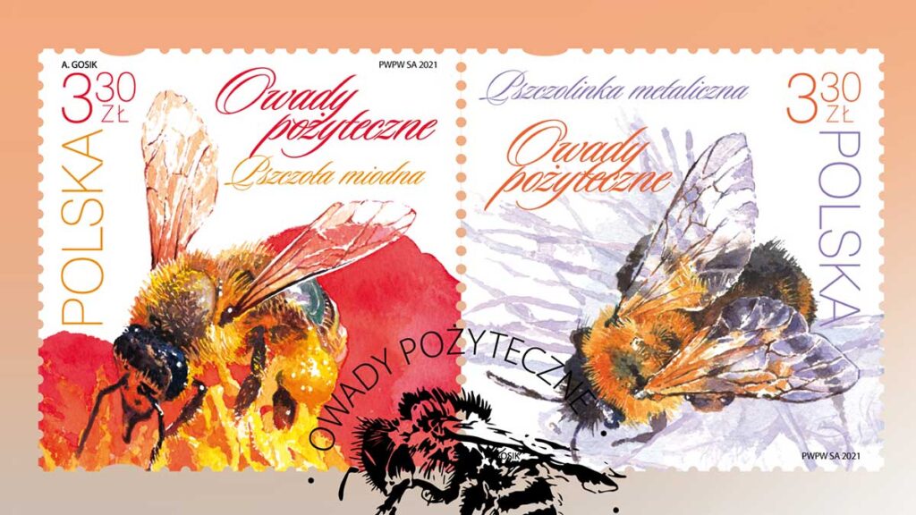 Owady pozyteczne nowa proekologiczna seria znaczkow poczty polskiej kat