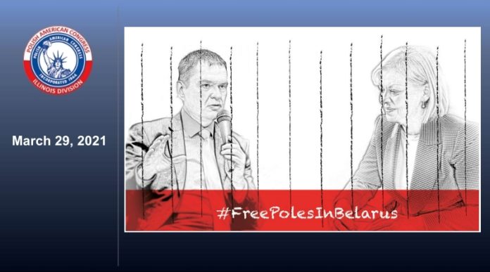 Pacil protestuje przeciwko represjom wobec etnicznych polakow na bialorusi kat