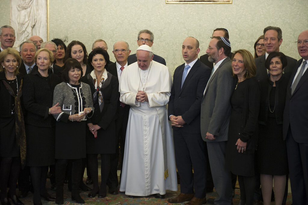 Papieska audiencja dla ligi przeciw znieslawianiu adl kat 41