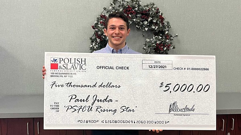 Paul juda stypendysta psfcu w 2021 roku zakwalifikowal sie na letnie igrzyska olimpijskie w paryzu kat