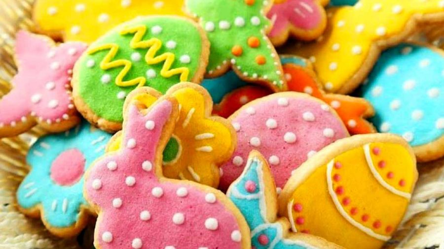 Pieczenie wielkanocnych ciasteczek na greenpoincie w cps impreza rodzinna kat