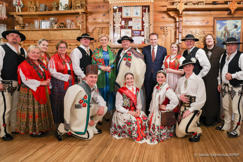 Pierwsza dama agata kornhauser duda w chicago w domu podhalan kat