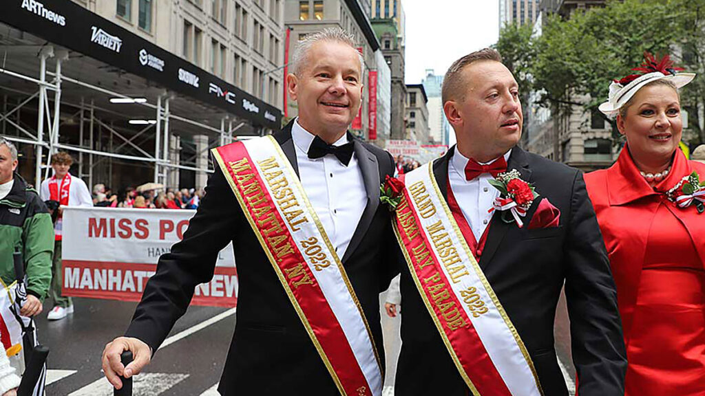 Piotr praszkowicz wielki marszalek parady pulaskiego 2024 w nowym jorku kat