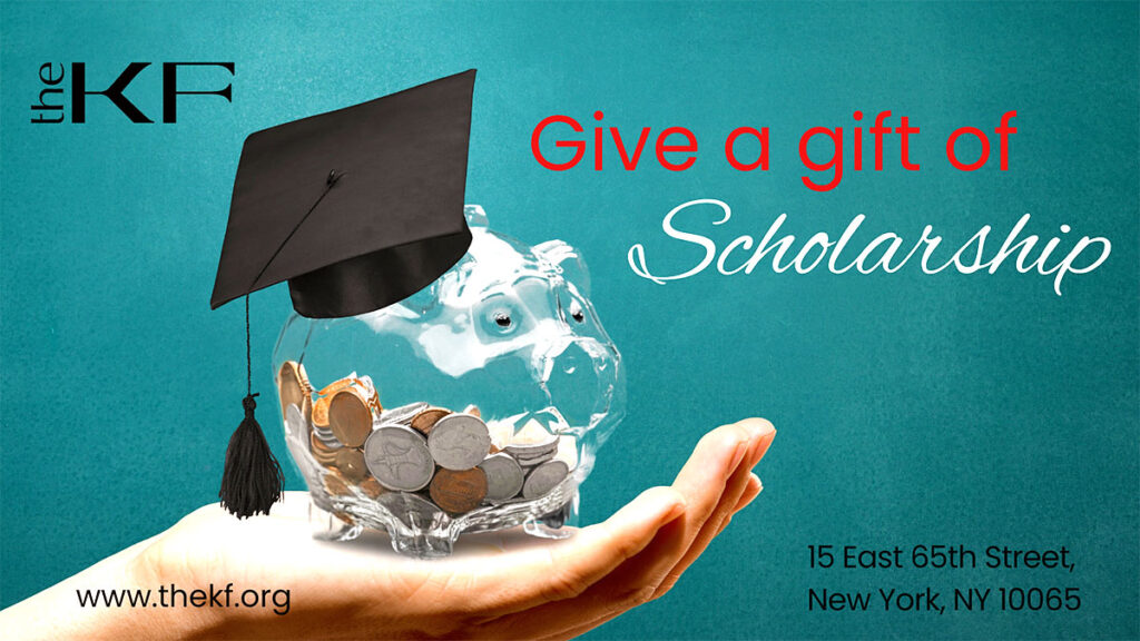 Please make a year end gift to the kosciuszko foundation we count on your support greatly kat