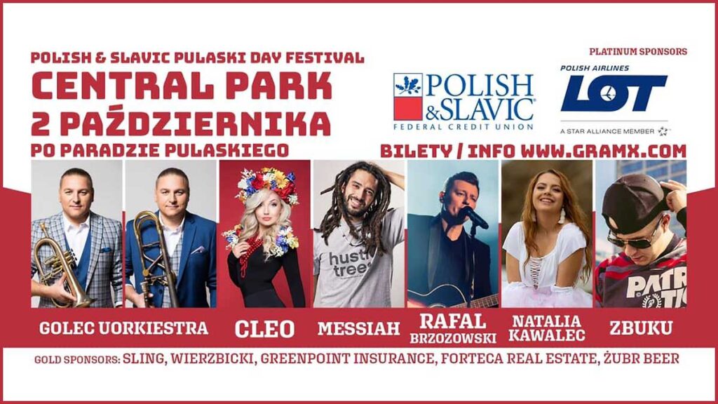 Polish slavic pulaski day festival w nowym jorku kat