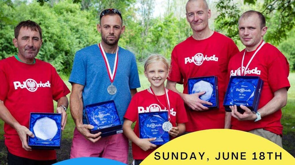 Poloniada 5k walk and run busse woods grove 5 elk grove village kat