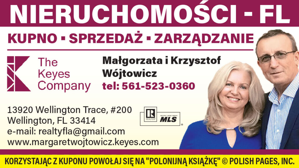 Polscy agenci nieruchomosci na florydzie malgorzata i krzysztof wojtowic oferuja domy i mieszkania na fl kupno sprzedaz zarzadzanie kat