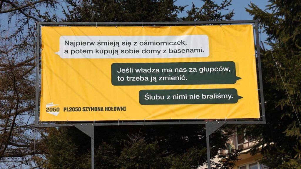 Polska 2050 kieruje przekaz w strone zmeczonych pis em wyborcow kat