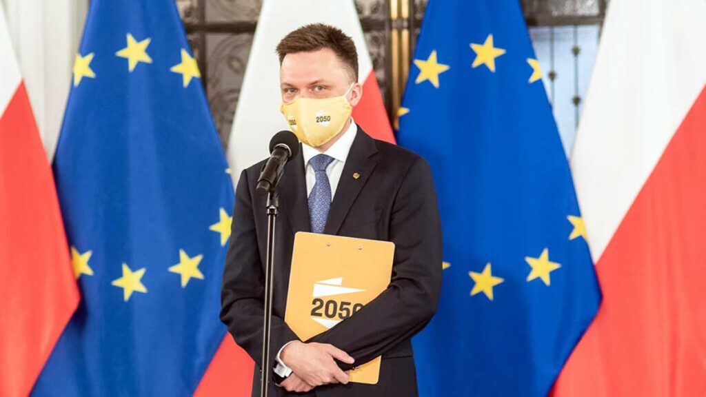 Polska 2050 wyprzedza ko kat