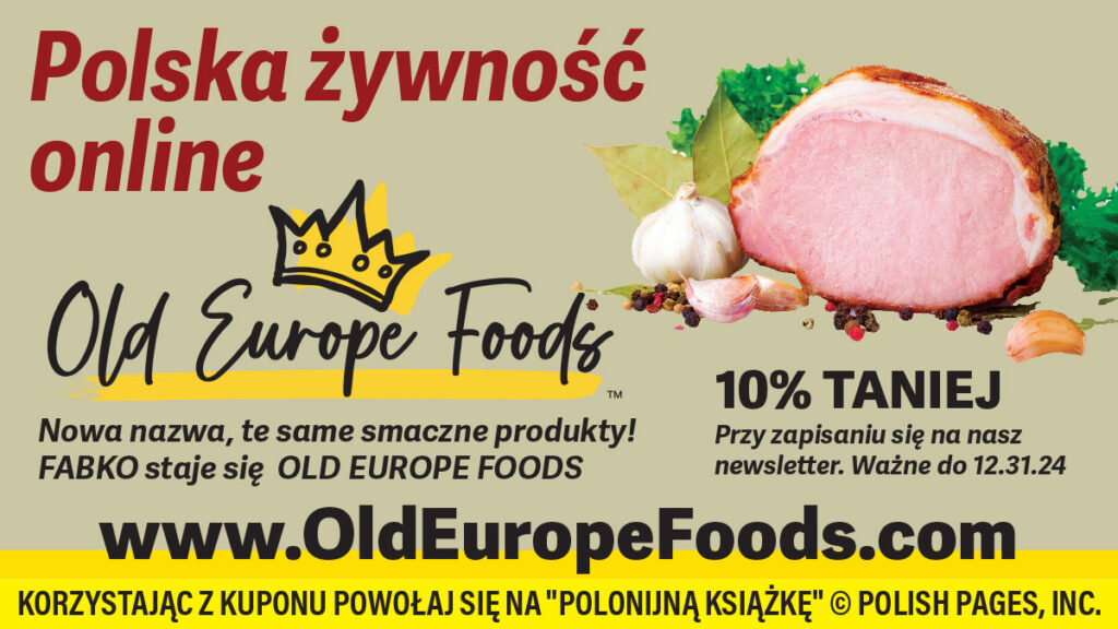 Polska zywnosc i produkty na boze narodzenie w usa zakupy w internecie w oldeuropefoods com kat