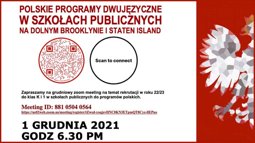 Polskie programy dwujezyczne w szkolach publicznych na brooklynie i staten island ny kat