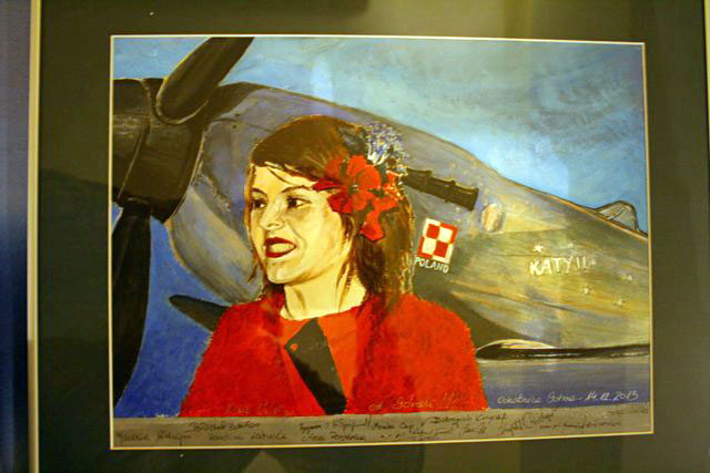 Pomnik b24 california rocket w ochotnicy gornej kat 25