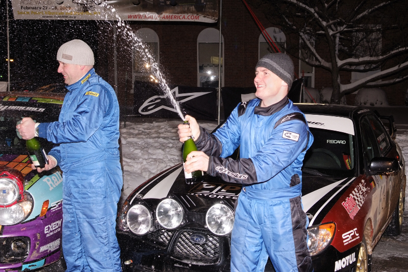 Ponownie podium dla ppd motorsport wiktorczyk trzeci w 100 acre wood rally kat 20