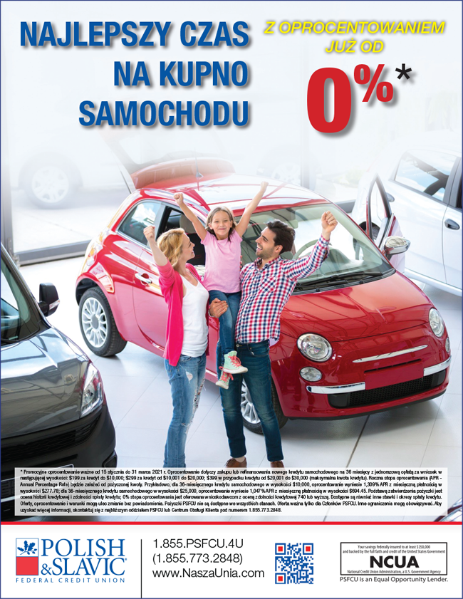 Pozyczka na samochod w usa z oprocentowaniem juz od 0 z psfcu kat