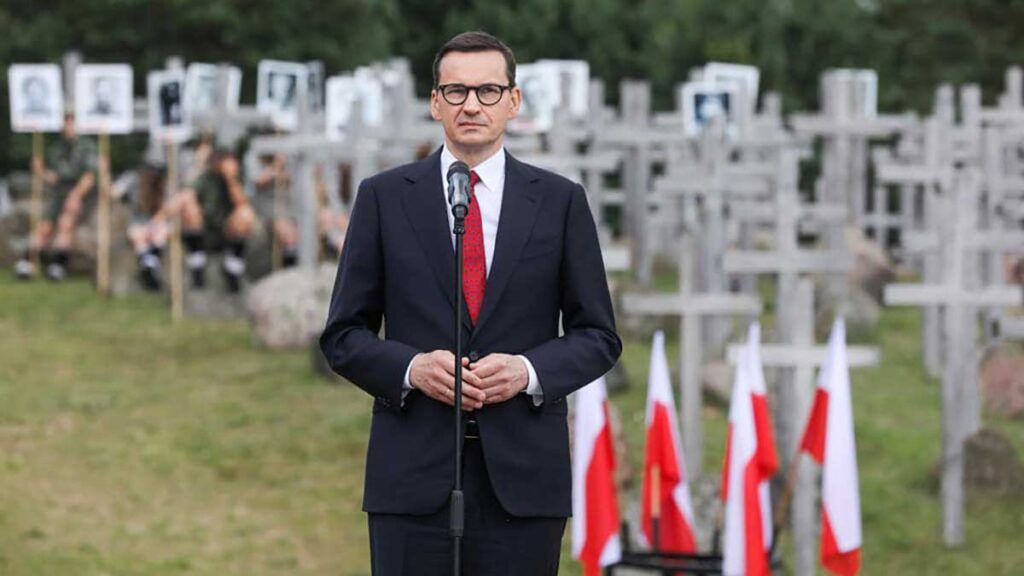 Premier morawiecki na obchodach dnia pamieci ofiar oblawy augustowskiej kat