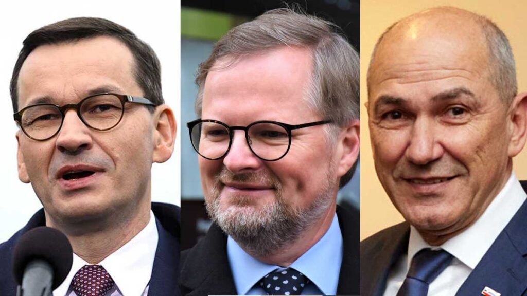 Premierzy polski czech i slowacji jada do kijowa na spotkanie z prezydentem ukrainy kat
