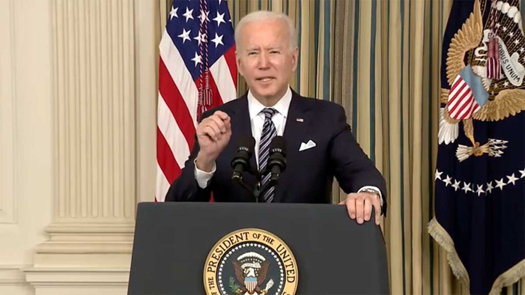 President biden delivers remarks on the implementation of the american rescue plan kat