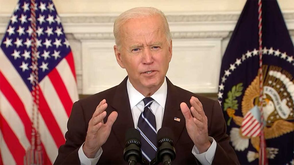 Prezydent biden oglasza nowy agresywny plan walki z pandemia niezaszczepionych kat