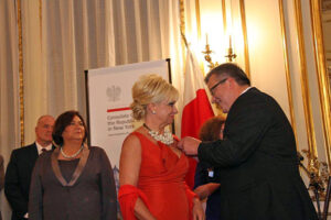 prezydent Bronisław Komorowski oraz Konsul Generalna RP w Nowym Jorku Ewa Juńczyk-Ziomecka. Zdjęcia: Zosia Żeleska-Bobrowski - www.Poland.us