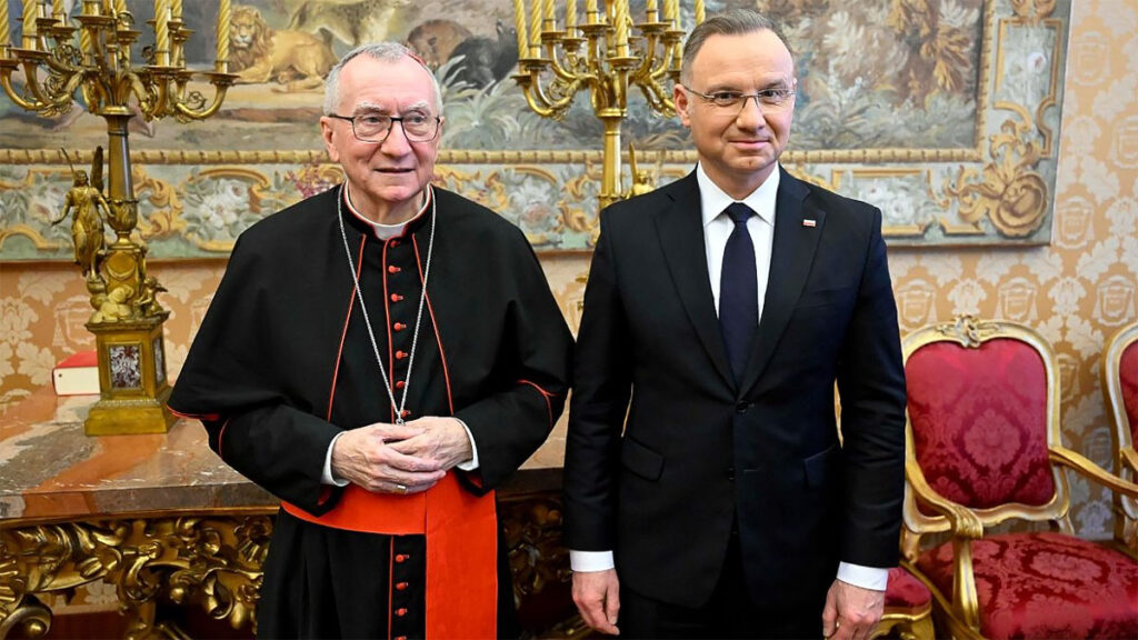 Prezydent duda spotkal sie z kard parolinem kat