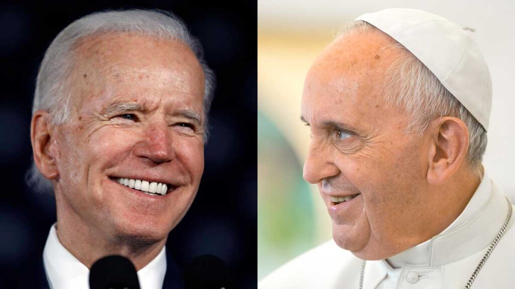 Prezydent joe biden i papiez franciszek spotkali sie w watykanie kat